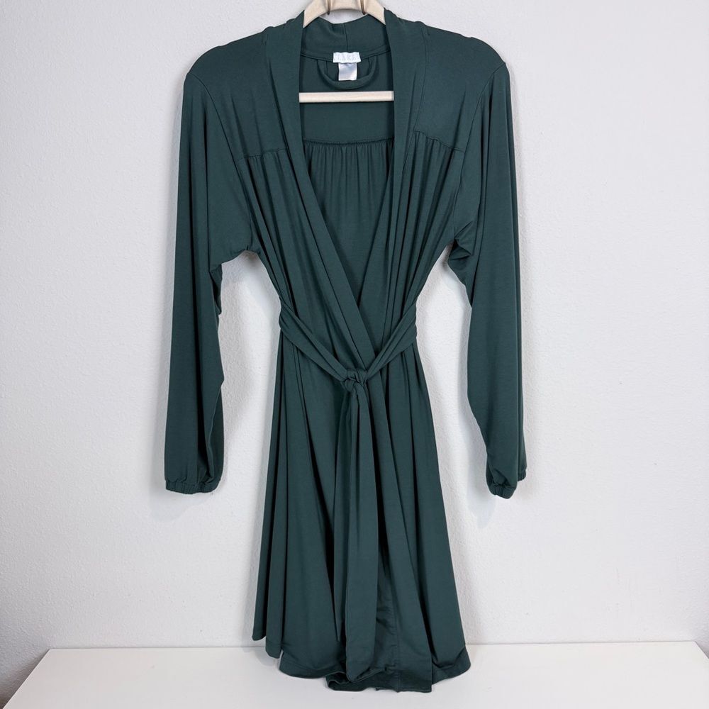 LAKE DreamModal Short Robe Green S